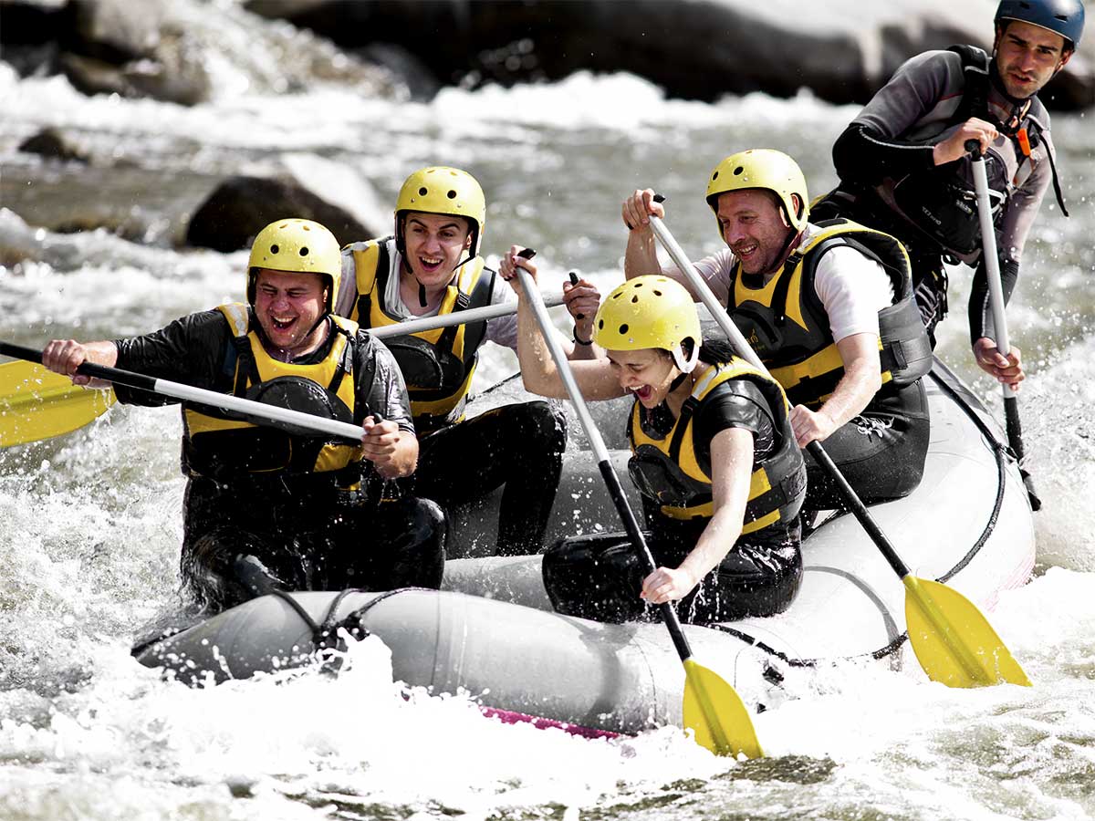 Paket Canyoning + Rafting